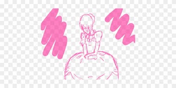 Comment Drawing - Girls Hiding Under A Big Puffy Dress Deviantart