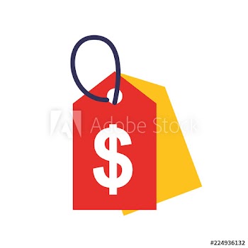 commerce market tag dollar discount