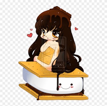 Commission By Yampuff On Deviantart - Chibi Food Girl