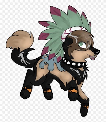 Commission For Xxneonskaixx By Loopy44 - Animal Jam Wolf Fanart