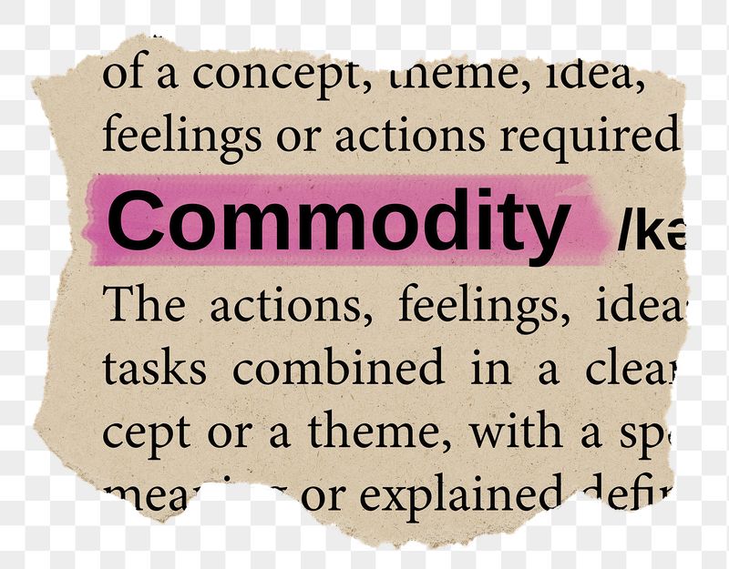 Commodity png word sticker, torn | Free PNG - rawpixel