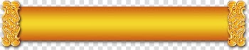 Commodity Yellow Rectangle, Monkey King Bar banners transparent background PNG clipart