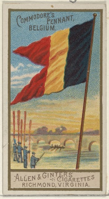 Commodore's Pennant, Belgium, from the Naval | Free Photo - rawpixel