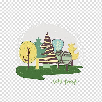 Common Iguanas , Hand-painted miniature forest transparent background PNG clipart
