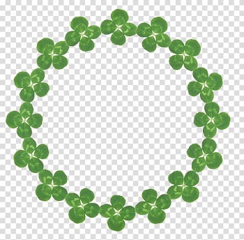 Common sunflower Drawing Illustration, Clover leaf ring transparent background PNG clipart