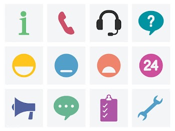Communication concept icons illustration | Free stock vector - 457470