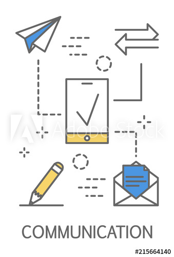 Communication concept illustration