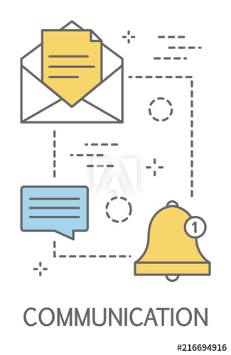 Communication concept illustration