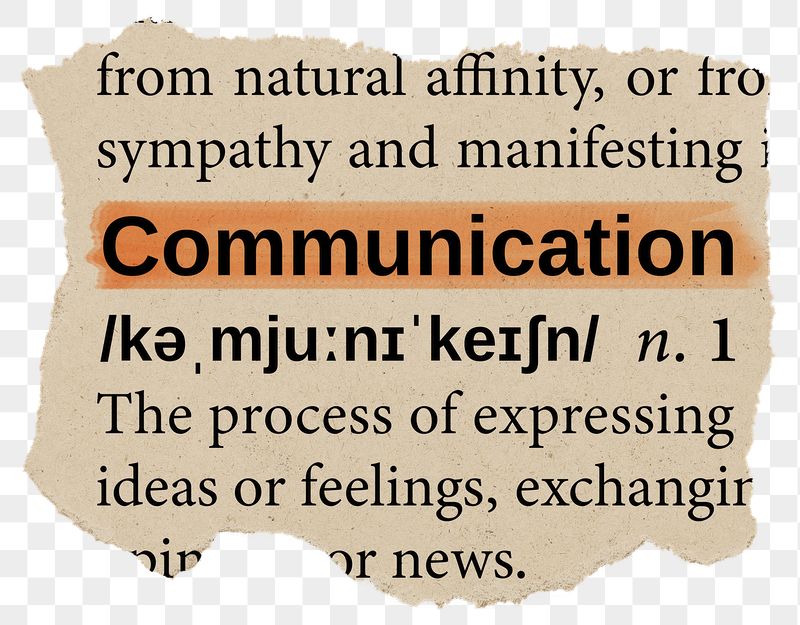 Communication png dictionary word sticker, | Free PNG - rawpixel