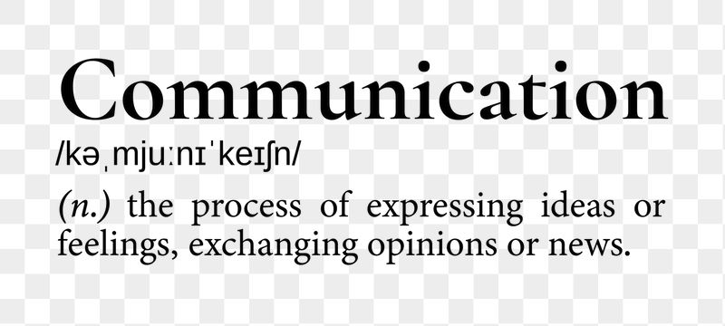 Communication png dictionary word sticker, | Free PNG - rawpixel