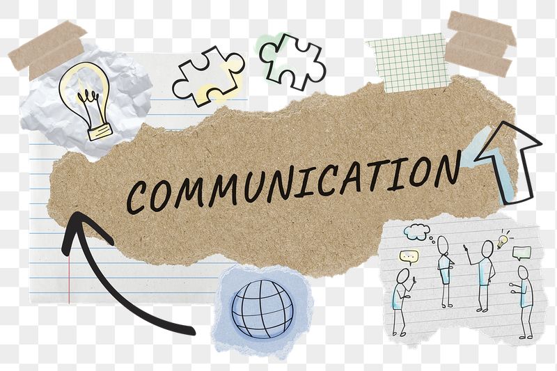 Communication png word sticker typography, | Free PNG - rawpixel