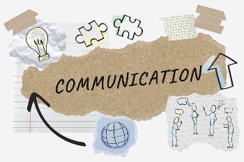 Communication word typography, business doodle, | Free Photo - rawpixel
