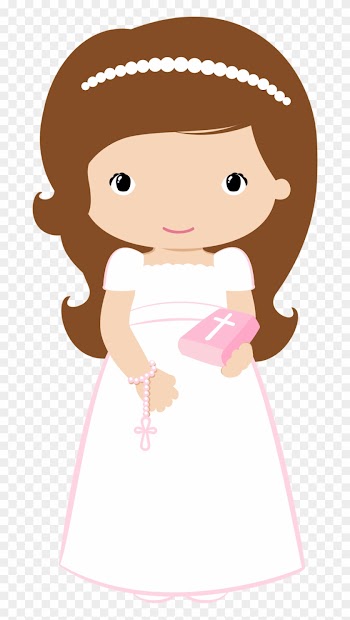 Communion, Clipart, Ideas Para Fiestas, Sacramento, - First Holy Communion Cartoon