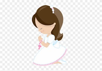 Communion - First Communion Invitation Girl