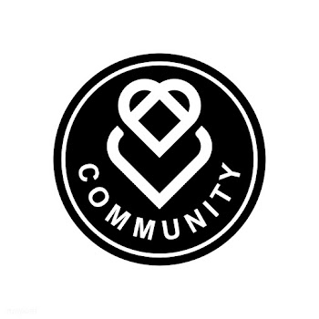 Community branding logo design sample | Free stock vector - 503644