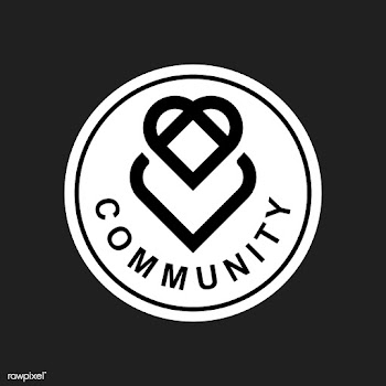 Community branding logo design sample | Free stock vector - 503692