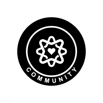 Community branding logo design sample | Free stock vector - 503710
