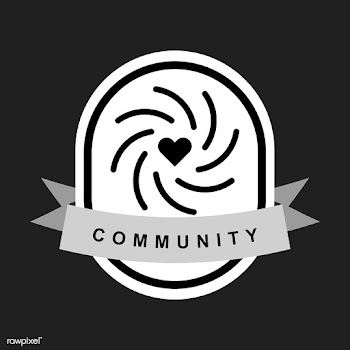 Community branding logo design sample | Free stock vector - 503757