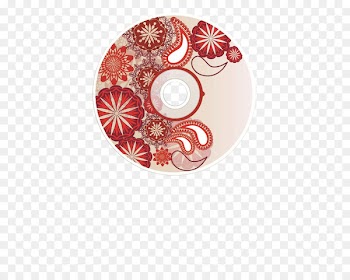 Compact disc Cover art Template Illustration - CD Singles 