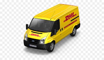 compact van model car commercial vehicle - DHL Van Front 