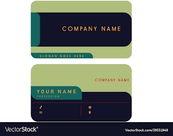 company card design