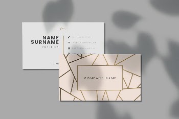 Company name business card mockup | Free PSD Mockup - rawpixel