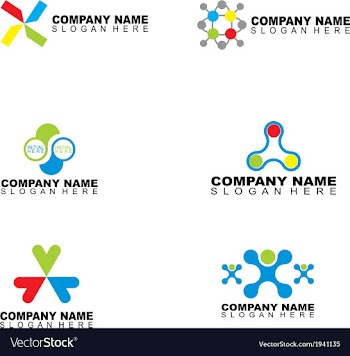  					Company Name Design vector image														