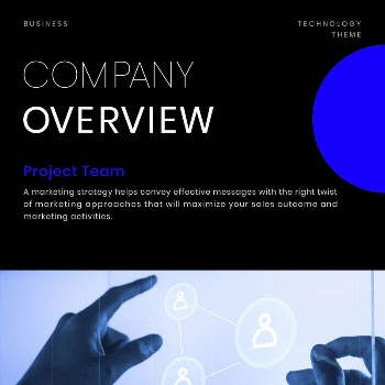 Company overview Instagram post template, | Free Vector Template - rawpixel
