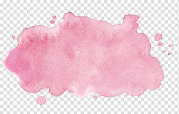 Company Petal Website, Water pink ink painting transparent background PNG clipart