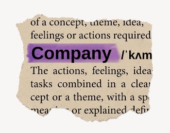 Company ripped dictionary, editable word | Free PSD - rawpixel
