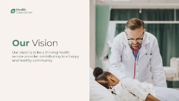 Company vision presentation template, healthcare | Free Vector Template - rawpixel