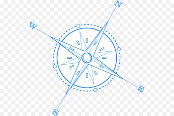 Compass Blue Clip art - compass 