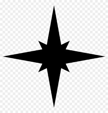 Compass Clipart 1pass Clip Art Free Vector Clipartwiz - 4 Point Star Vector