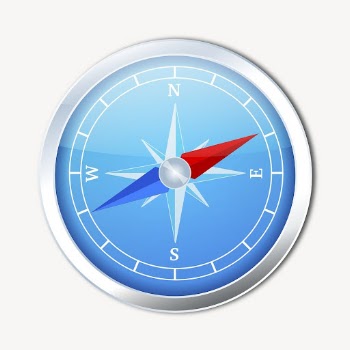 Compass clipart, collage element illustration | Free PSD - rawpixel