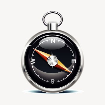 Compass clipart, object illustration vector. | Free Vector - rawpixel