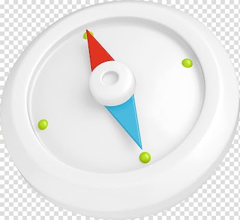 Compass Color White, Color compass transparent background PNG clipart