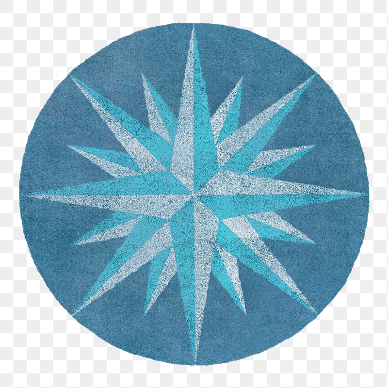 Compass medallion badge png sticker, | Free PNG - rawpixel