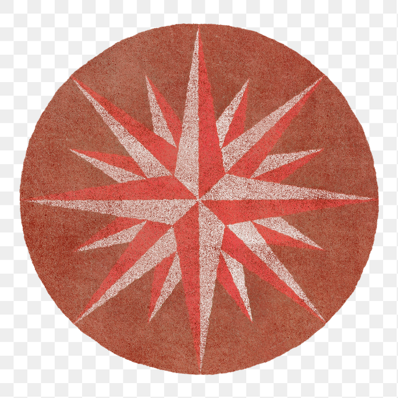 Compass medallion badge png sticker, | Free PNG - rawpixel