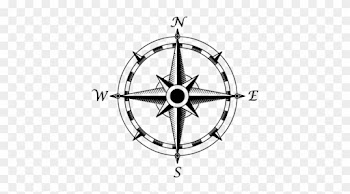 Compass Pictures Png Images - Compass Rose Transparent Background