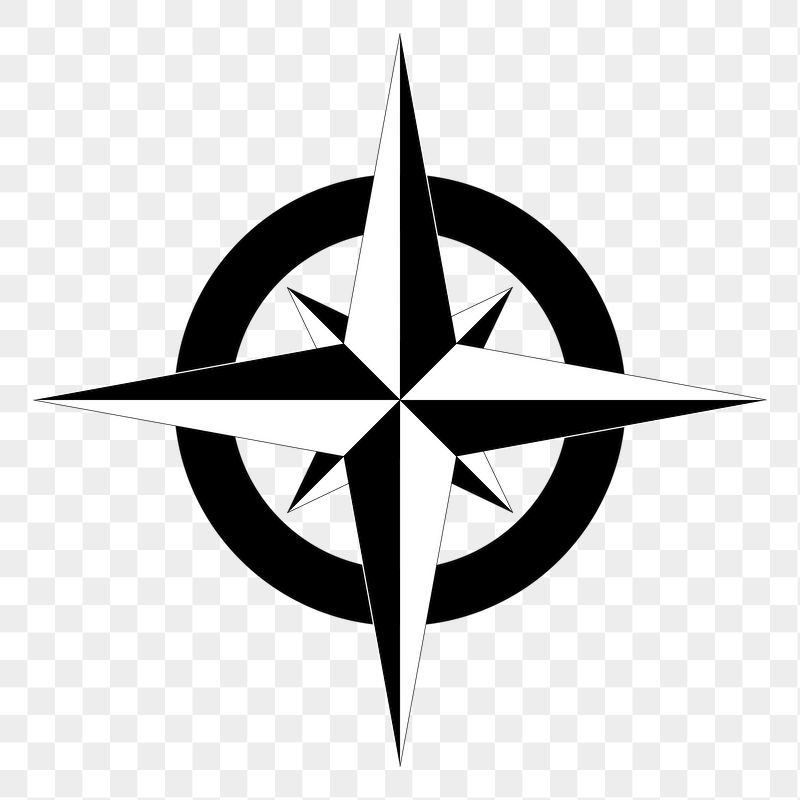 Compass png sticker, transparent background. | Free PNG - rawpixel