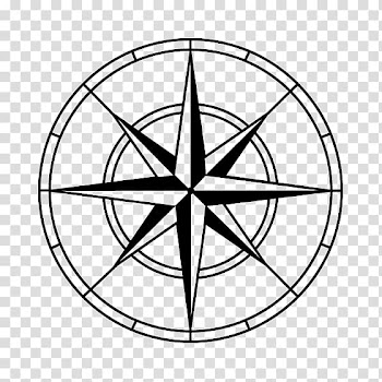 Compass rose , compass transparent background PNG clipart