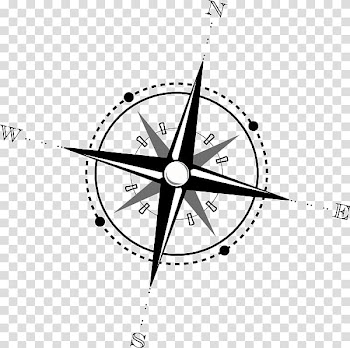 Compass rose Map , Blank Compass Rose Worksheet transparent background PNG clipart