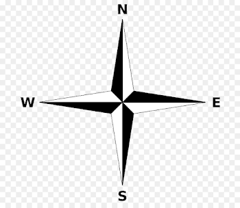 Compass rose North Cardinal direction Map - Simple Compass Rose ...