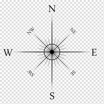 Compass rose North , compass elements transparent background PNG clipart