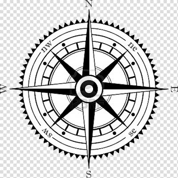 Compass rose North, compass transparent background PNG clipart