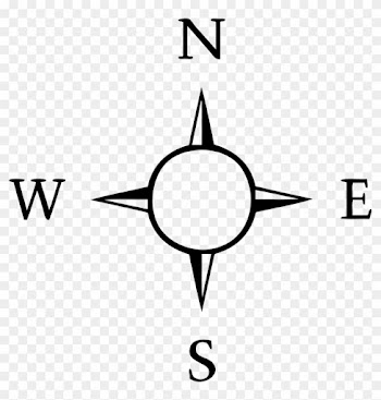 Compass Rose Simple English Wikipedia North Clip Art - North South East West