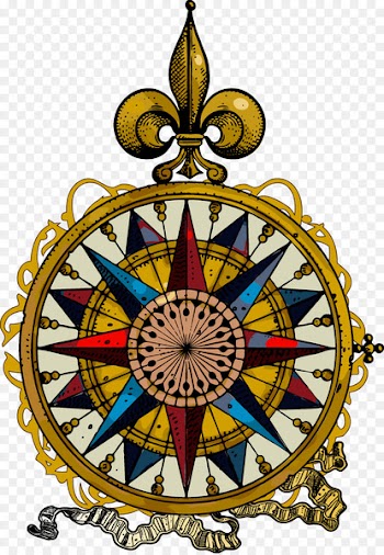 Compass rose Stock photography Antique Wind rose - Retro compass 