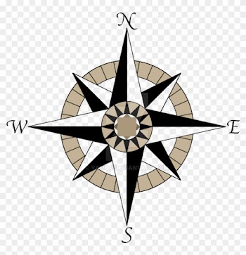 Compass Rose Tattoo Design By Yamcr On Deviantart - Compass Rose Transparent Background