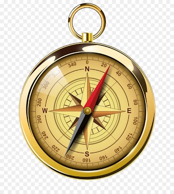 Compass Stock photography Map Clip art - Golden Compass 