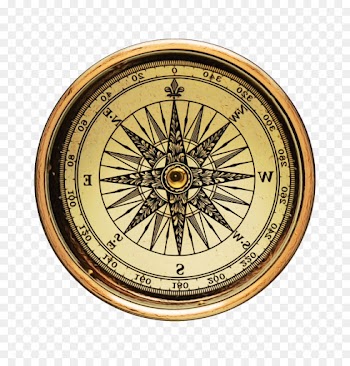 Compass, Tattoo, Feng Shui, Wall Clock PNG